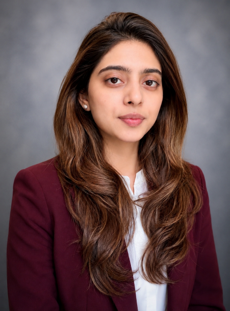 Photo of young woman with long brown/black hair