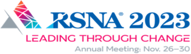 RSNA 2023 logo.