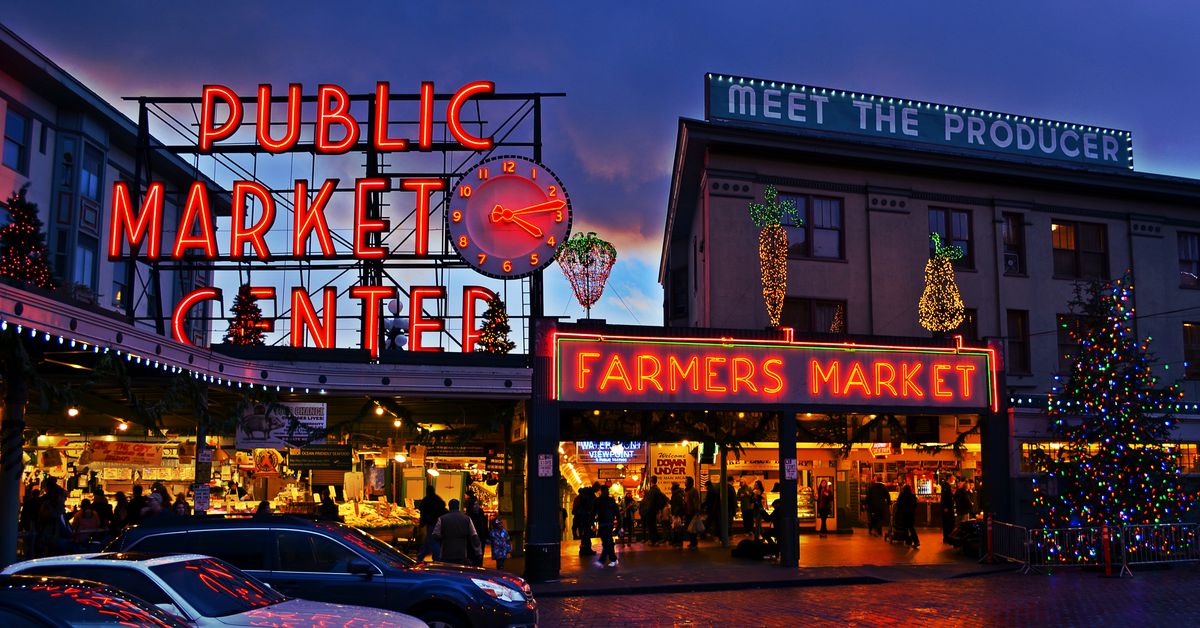 Pike Place Market.