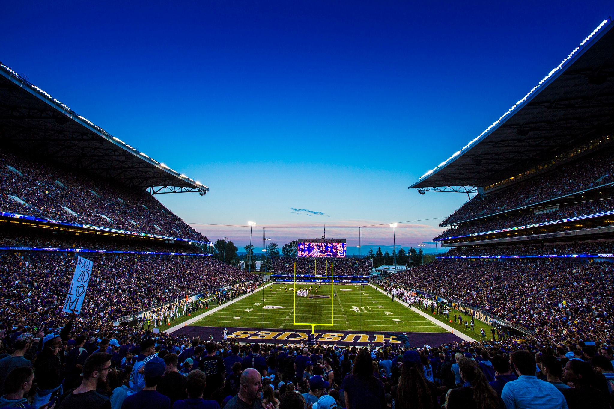 Husky Stadium vs Stanford.