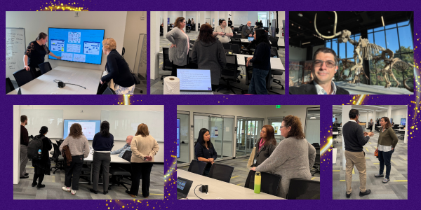 A collage of photos of participants in the Yellow Belt Six Sigma course.