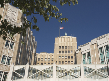 Harborview Medical Center exterior.